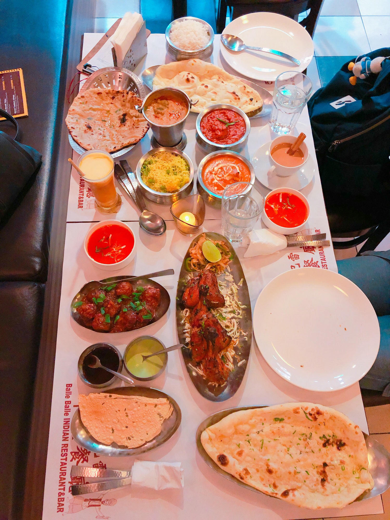 【台北餐廳】巴雷巴雷印度餐廳，難以抗拒的獨特風味異國料理！