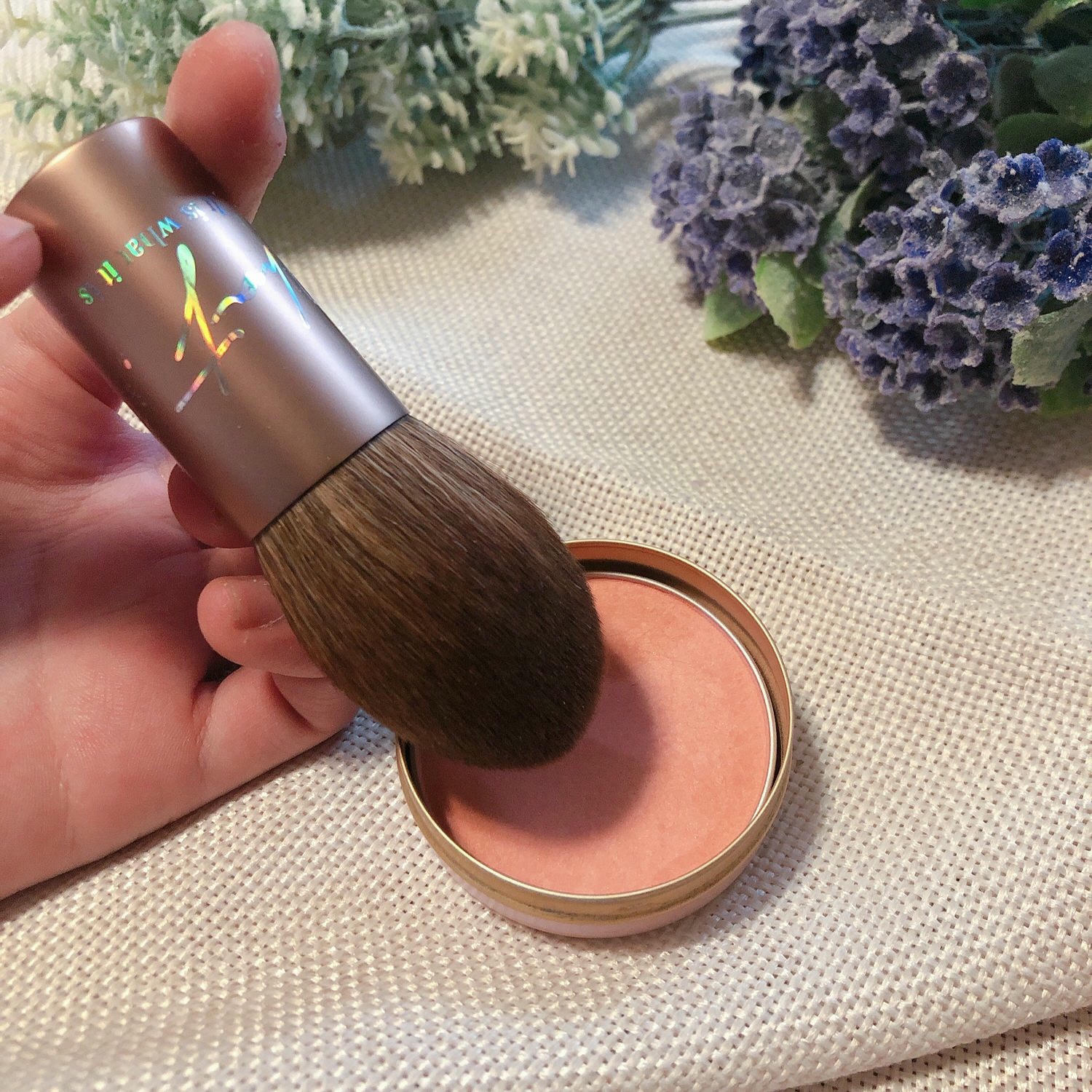 【美妝｜刷具】林三益女力蜜粉刷/腮紅刷 It is what it is